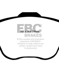 Alternative view of EBC Greenstuff 2000 Brake Pad Set (FRONT) DP21413