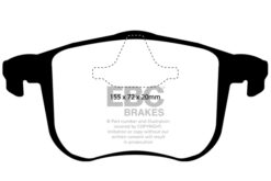 EBC Redstuff Brake Pads - DP31416C - Image 2