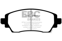 EBC Greenstuff 2000 Brake Pad Set (FRONT) DP21431 - Image 2