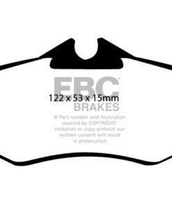 EBC Greenstuff 2000 Brake Pad Set (FRONT) DP21434 - Image 2