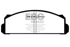 EBC Ultimax Brake Pad Set (FRONT) DP144 - Image 2