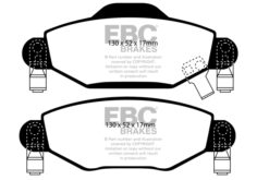 EBC Ultimax OEM Replacement Brake Pad Set DP1446 [Front] - Image 2