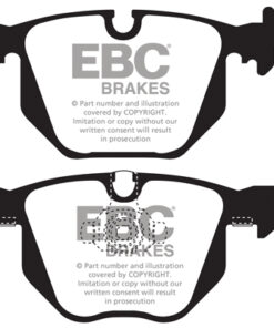 Alternative view of DP41450R EBC Yellowstuff Street and Track Brake Pad Set [Rear]