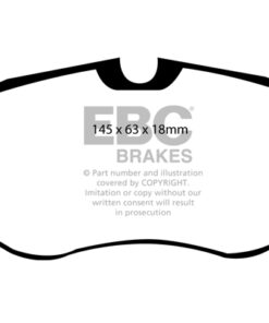 EBC Greenstuff 2000 Brake Pad Set (FRONT) DP21461 - Image 2