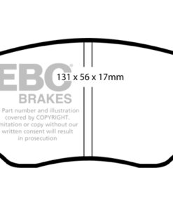 Alternative view of EBC Greenstuff 2000 Brake Pad Set (FRONT) DP21464