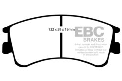 Alternative view of EBC Yellowstuff Brake Pads - DP41465R