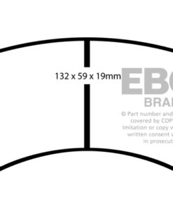 Alternative view of EBC Greenstuff 2000 Brake Pad Set (FRONT) DP21465