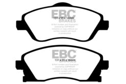 DP41476R EBC Yellowstuff Street and Track Brake Pad Set [Front] - Image 2