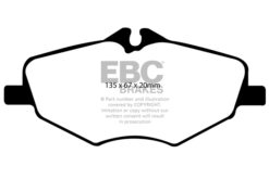 EBC Redstuff Brake Pads - DP31488C - Image 2