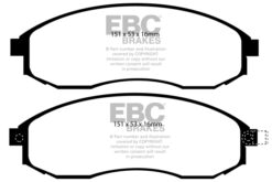 EBC Ultimax OEM Replacement Brake Pad Set DP1489 [Front] - Image 2