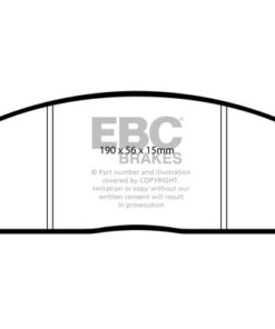 EBC Greenstuff 2000 Brake Pad Set (FRONT) DP21511 - Image 2