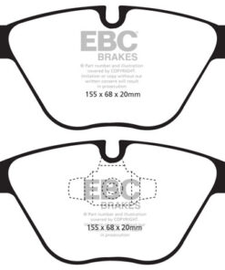 EBC Greenstuff 2000 Brake Pad Set (FRONT) DP21512 - Image 2