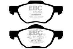 EBC Ultimax OEM Replacement Brake Pad Set DP1525 [Front] - Image 2