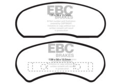 Alternative view of EBC Yellowstuff Brake Pads - DP41527R