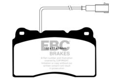 Alternative view of EBC Ultimax OEM Replacement Brake Pad Set DP1536 [Front]