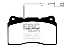 Alternative view of EBC Ultimax OEM Replacement Brake Pad Set DP1540 [Front]