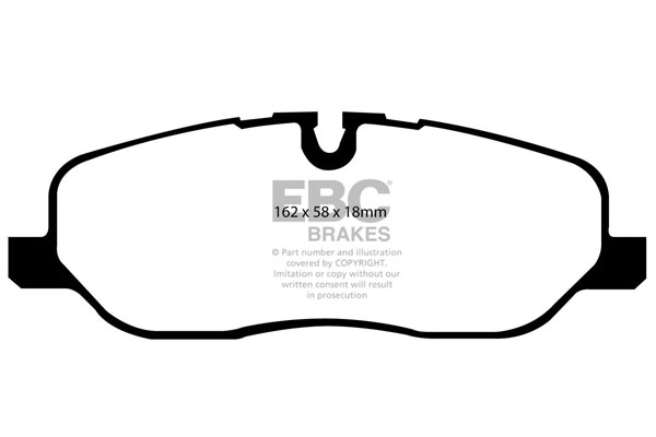 EBC Greenstuff Brake Pads - DP61541 - Image 2