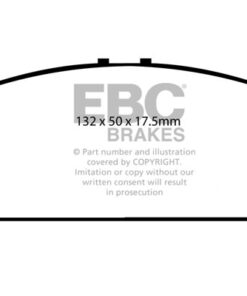 EBC Greenstuff 2000 Brake Pad Set (FRONT) DP21544 - Image 2