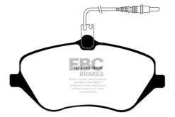 EBC Greenstuff 2000 Brake Pad Set (FRONT) DP21550 - Image 2