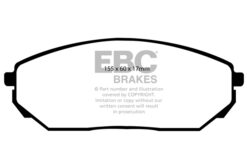 EBC Greenstuff Brake Pads - DP61557 - Image 2