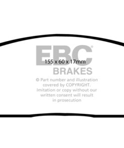 EBC Greenstuff Brake Pads - DP61557 - Image 2