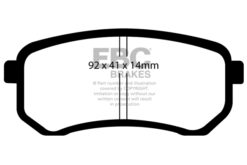 EBC Ultimax OEM Replacement Brake Pad Set DP1567 [Rear] - Image 2