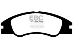 EBC Ultimax OEM Replacement Brake Pad Set DP1568 [Front] - Image 2