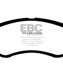 EBC Greenstuff 2000 Brake Pad Set (FRONT) DP21568 - Image 2