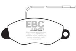 EBC Ultimax OEM Replacement Brake Pad Set DP1570 [Front] - Image 2