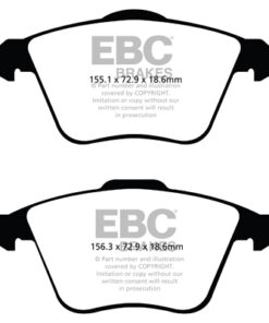 DP41574R EBC Yellowstuff Street and Track Brake Pad Set [Front] - Image 2