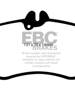 EBC Greenstuff 2000 Brake Pad Set (FRONT) DP21580 - Image 2