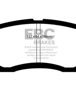 EBC Greenstuff 2000 Brake Pad Set (FRONT) DP21583 - Image 2
