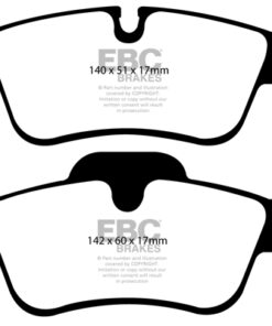 EBC Ultimax OEM Replacement Brake Pad Set DP1593 [Rear] - Image 2