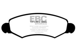 Alternative view of EBC Ultimax OEM Replacement Brake Pad Set DP1598 [Front]
