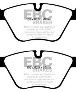 EBC Greenstuff 2000 Brake Pad Set (FRONT) DP21600 - Image 2