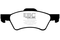 EBC Ultimax OEM Replacement Brake Pad Set DP1613 [Front] - Image 2