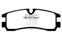 EBC Redstuff Brake Pads - DP31621/2C - Image 2