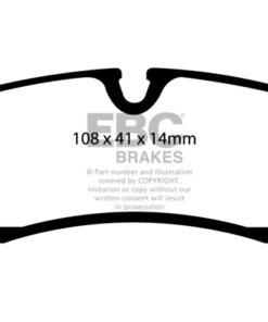 EBC Ultimax OEM Replacement Brake Pad Set DP1621/2 [Rear] - Image 2