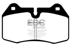 EBC RP-1 Full Race Brake PadsPads – (FRONT) DP81644RP1 - Image 2