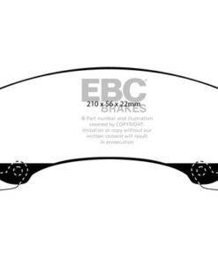 EBC Greenstuff Brake Pads - DP61651 - Image 2