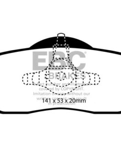 EBC Greenstuff Brake Pads - DP61652 - Image 2