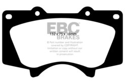 EBC Greenstuff Brake Pads - DP61657 - Image 2