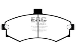 EBC Greenstuff 2000 Brake Pad Set (FRONT) DP21670 - Image 2