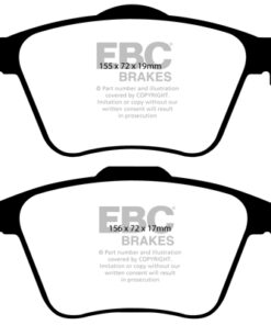 EBC Greenstuff 2000 Brake Pad Set (FRONT) DP21679 - Image 2