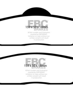 EBC Greenstuff Brake Pads - DP61697 - Image 2