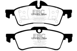 EBC Greenstuff 2000 Brake Pad Set (REAR) DP21701 - Image 2