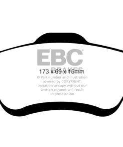EBC Greenstuff Brake Pads - DP61709 - Image 2