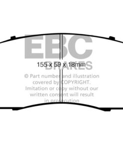 EBC Greenstuff Brake Pads - DP61743 - Image 2
