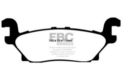 EBC Ultimax OEM Replacement Brake Pad Set DP1760 [Rear] - Image 2