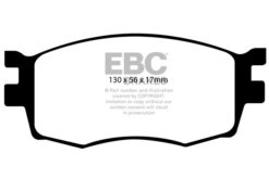 EBC Ultimax OEM Replacement Brake Pad Set DP1768 [Front] - Image 2